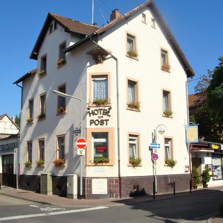 Hotel Zur Post Schwanheim Frankfurt am Main Exterior foto